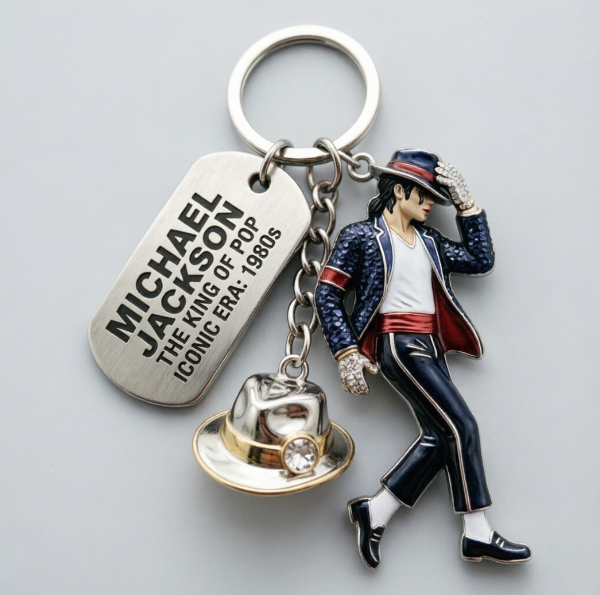 Backpacks - Chaveiro Michael Jackson para Mochilas e