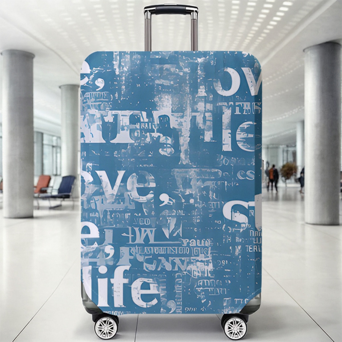Capa protetora para bagagem, e - Waterproof Suitcase Cover Protector avaliação e preço