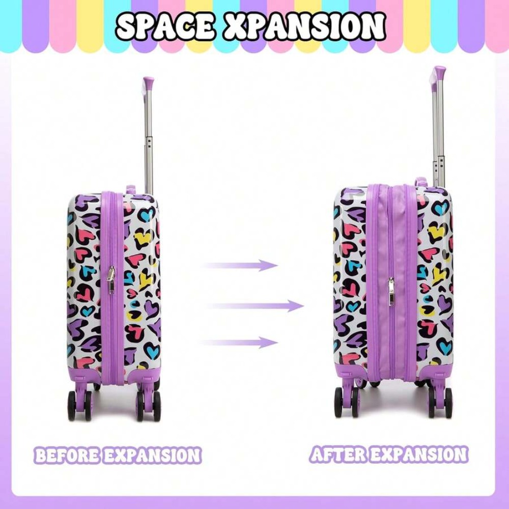 Conjunto de 2 malas com rodas  - Expandable Hard Shell Luggage Set avaliação e preço