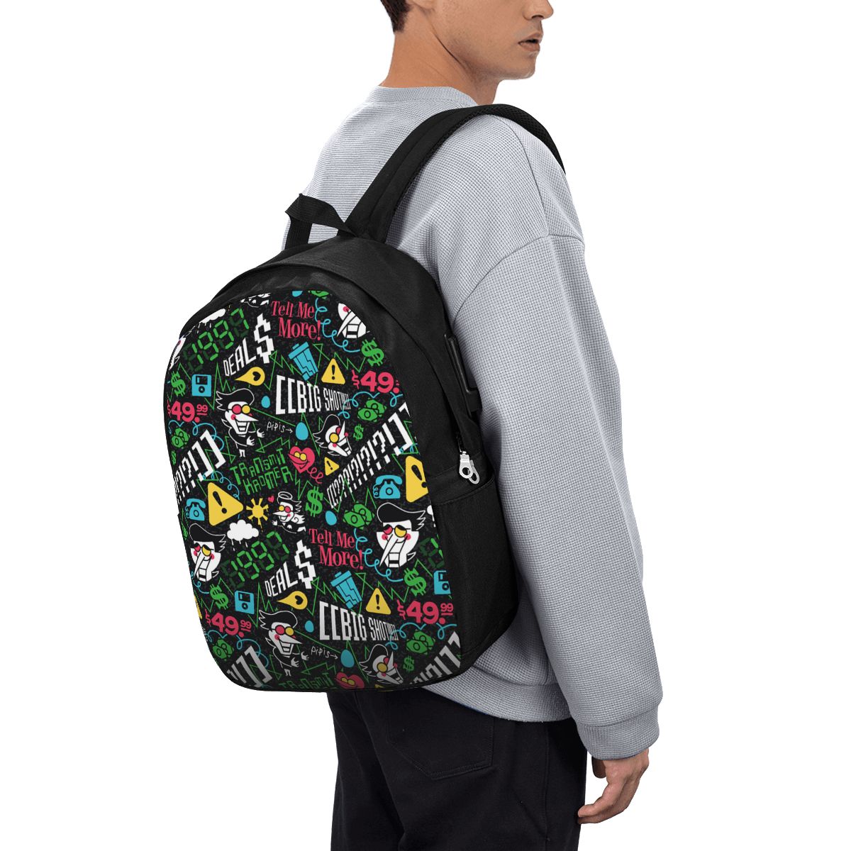 Mochila Deltarune SPAMTON G pa - Travel Bags avaliação e preço