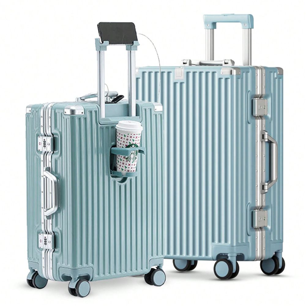 Conjunto de 2 malas de viagem  - Aluminum Frame Carry On Luggage avaliação e preço
