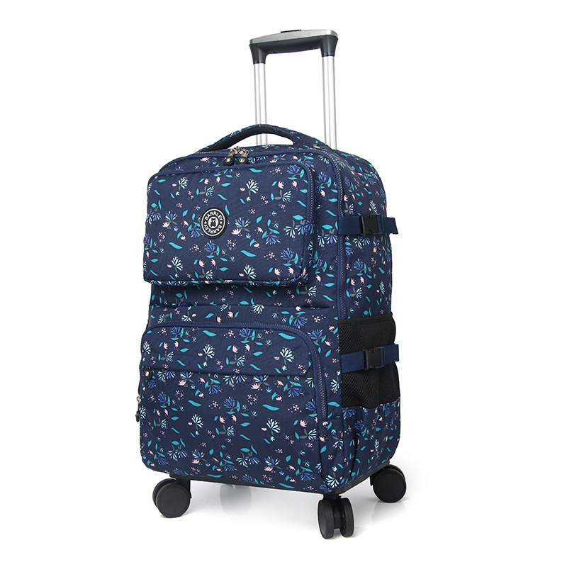 Mala Trolley de Viagem Feminin - Foldable Rolling Luggage Bag avaliação e preço