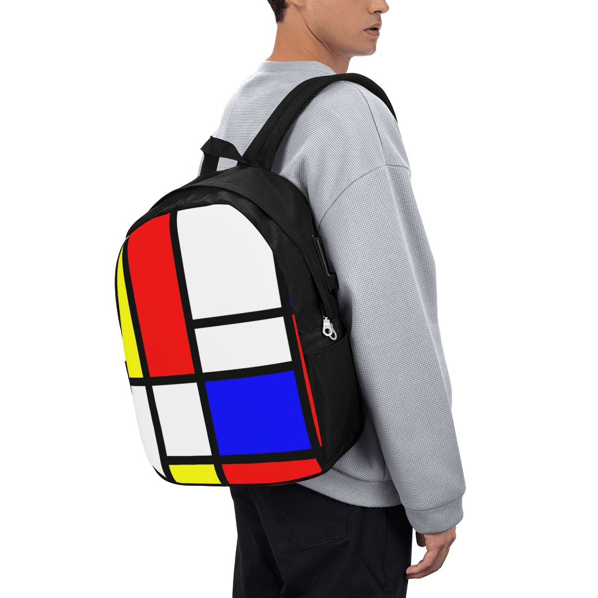 Mochila Piet Mondrian Composit - Travel Bags avaliação e preço