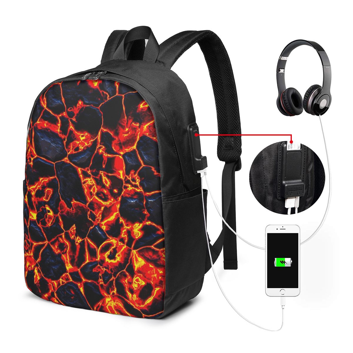 Mochila de Viagem com Estampa  - Travel Bags avaliação e preço