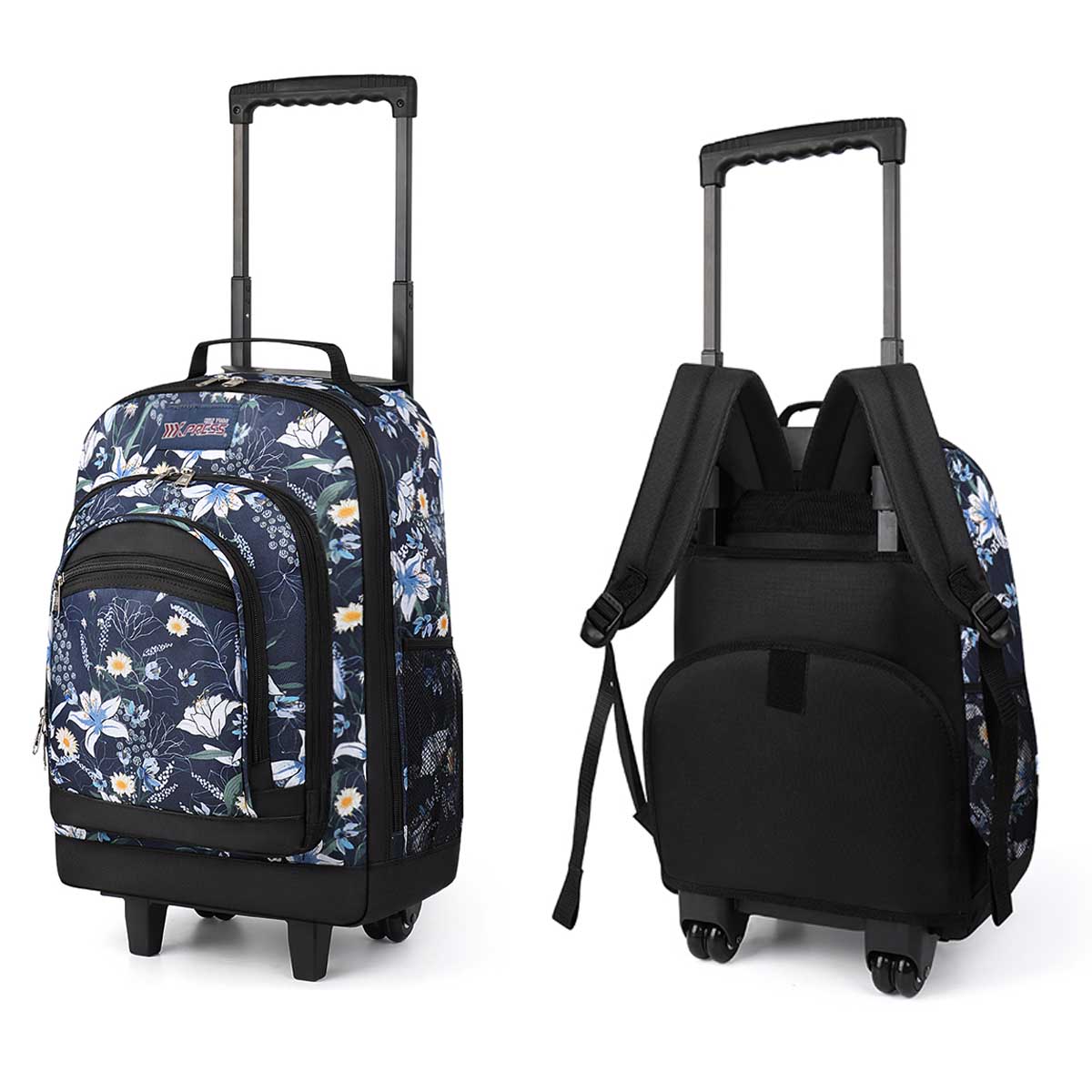 Mochilas de rolamento para adu - Foldable Rolling Luggage Bag avaliação e preço
