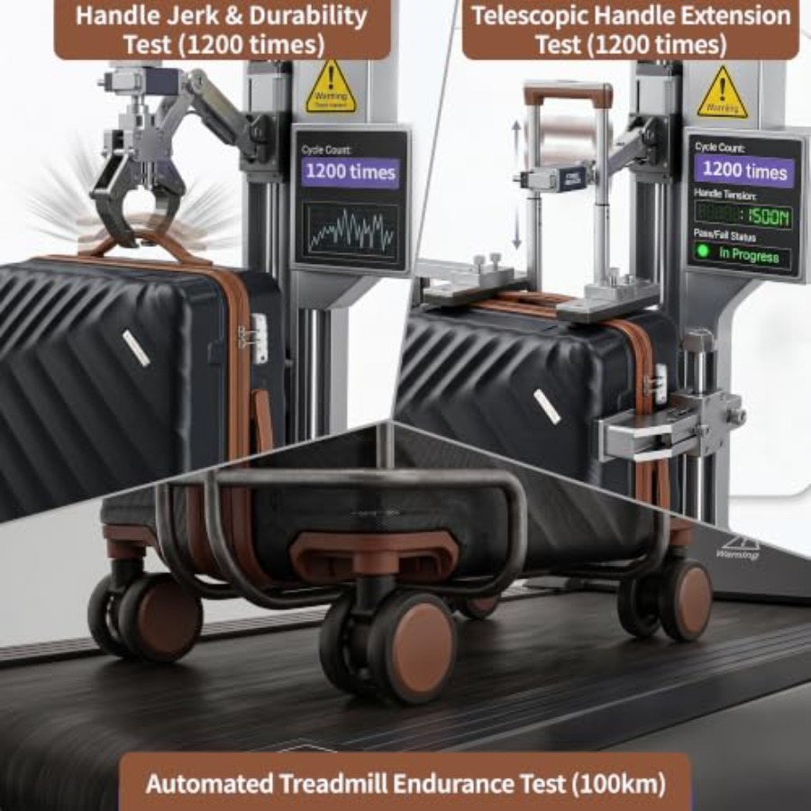 Conjunto de 6 Peças de Malas R - Expandable Hard Shell Luggage Set avaliação e preço
