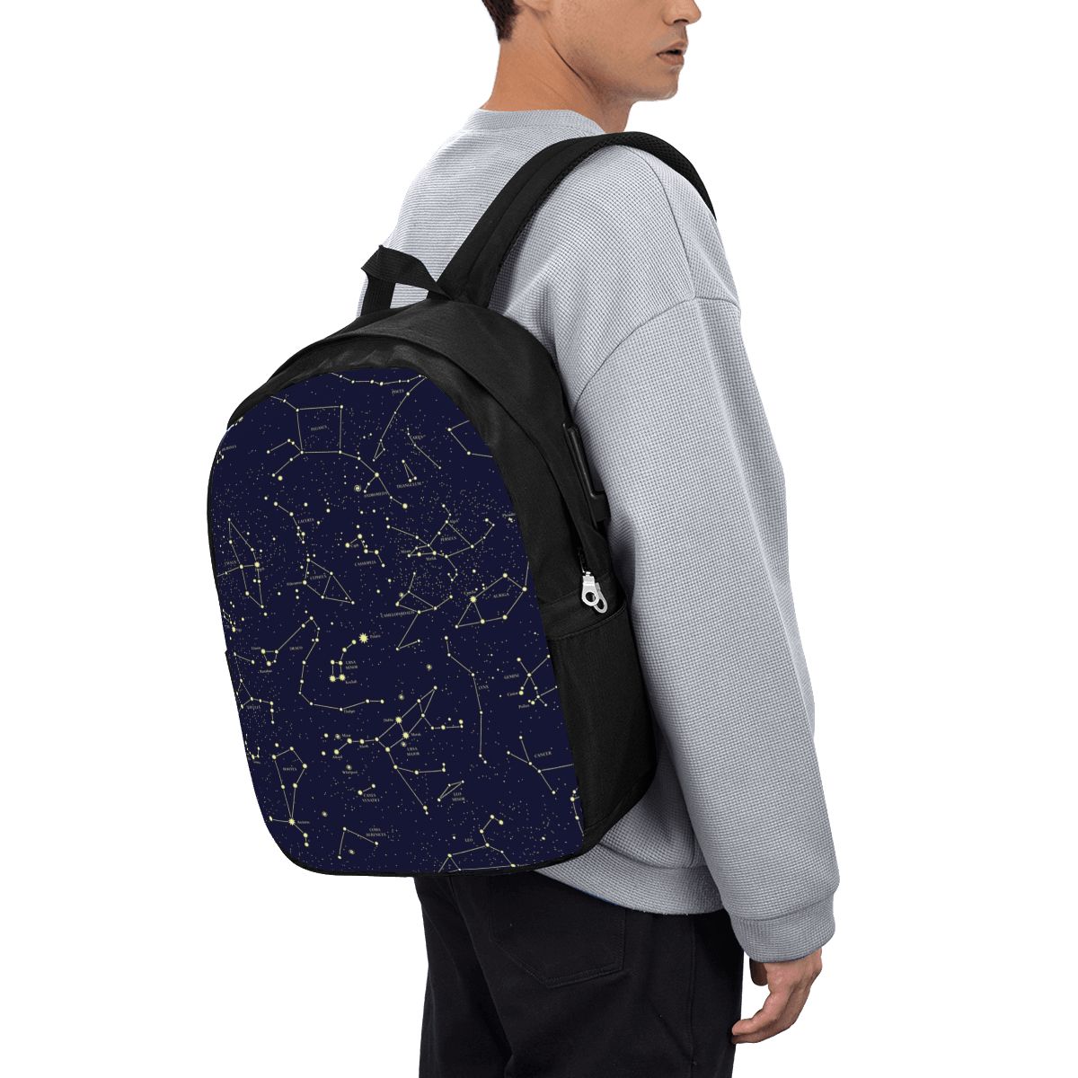 Mochila com estampa de céu not - Travel Bags avaliação e preço