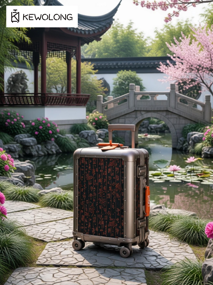 Mala de Viagem Rígida em Liga  - Spinner Wheel Rolling Suitcase 20 Inch avaliação e preço