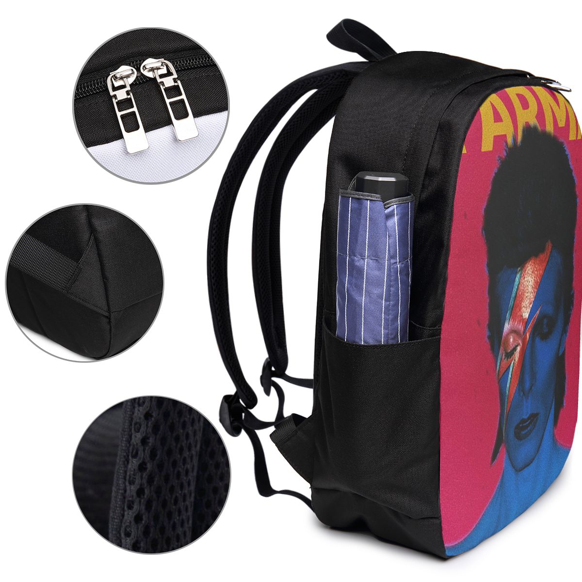 Mochila Davids Bowied para via - Travel Bags avaliação e preço