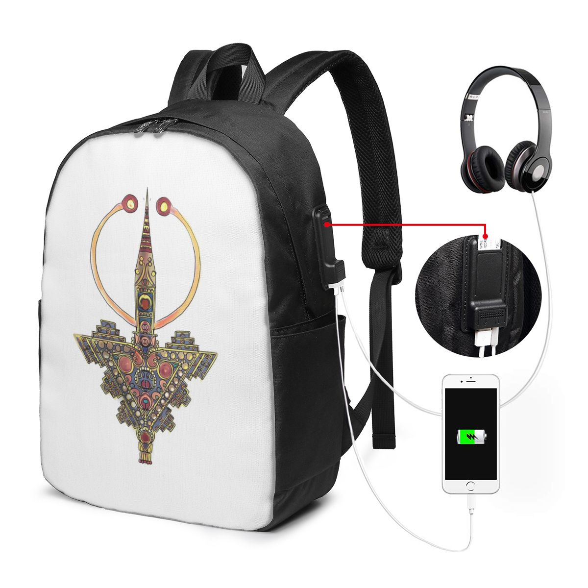 Kabyle Jewelry Amazigh Morocco - Travel Bags avaliação e preço