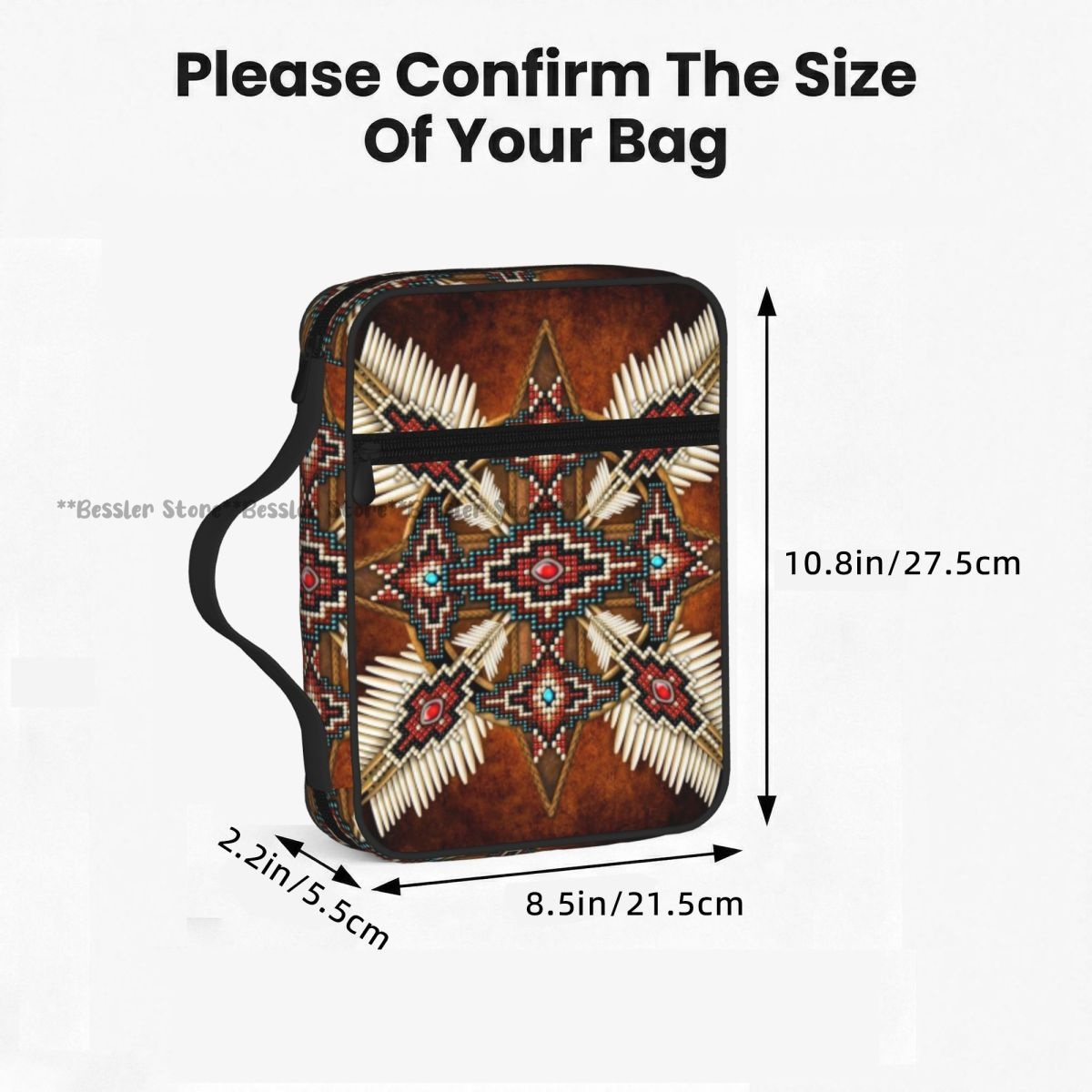 Bolsa para Bíblia com Estampa  - Handbags avaliação e preço