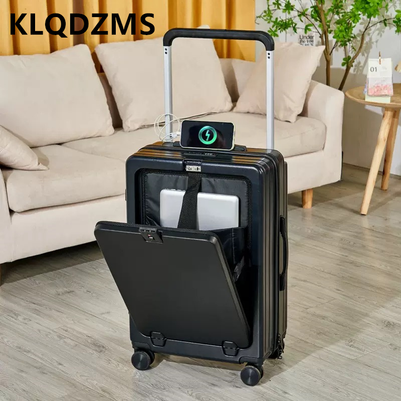 KLQDZMS Mala de Viagem de Alta - Front Opening Laptop Luggage 24 Inch avaliação e preço